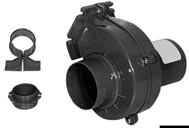 Вытяжной вентилятор для дегазации трюма 12 В, 150 м.куб/ч, 3 А (арт. 16.104.15)