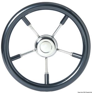 Рулевое колесо с карбоновым покрытием, 350 мм (арт. 45.130.35)