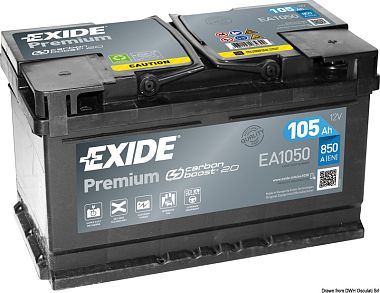 Пусковой аккумулятор Exide Premium 105 Ач (арт. 12.404.05)