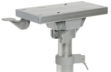 Опора для сиденья телескопическая с поворотными салазками 340 / 470 мм