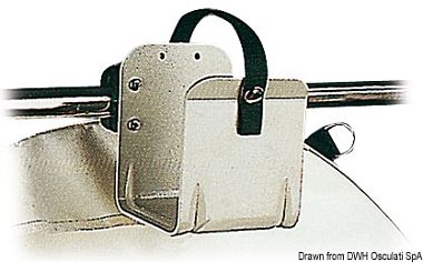 Универсальное крепление для спасательных кругов на трубу 22 / 25 мм (арт. 22.371.35)