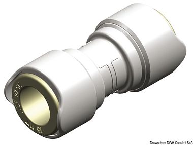 Муфта прямая WHALE 15 мм