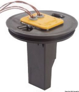 Серая крышка бака для отходов и 1 датчик (арт. 16.222.01)