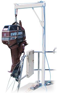 Грузовая стрела поворотная складная из алюминия 45 кг 1350 мм