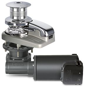 Якорная лебедка Quick DH4, 230/400В, 3000Вт, с барабаном, для цепи 10мм 