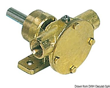 Помпа NAUCO PM16 патрубки 1/2" 12/60 л/мин для моторов до 80 л/с