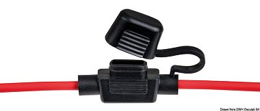 Держатель предохранителей герметичный типа Mini 30 A (10 штук) (арт. 14.115.21)