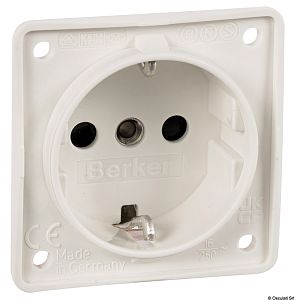 Розетка Schuko 16 А белая (арт. 14.526.02)