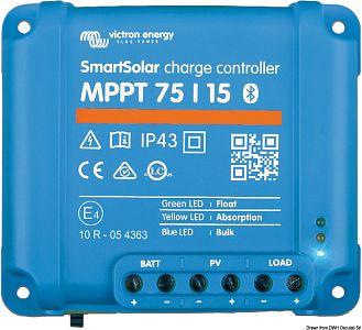 Victron Smart Solar MPPT 75/15 контроллер заряда 110x113x40 мм