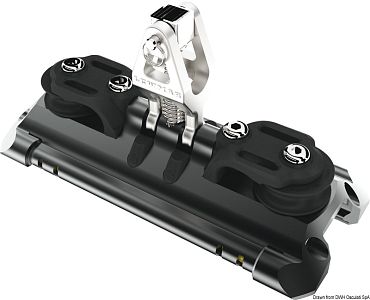 Картридж для главного шкотa размер 1 с подъёмным механизмом и шкивами для управления