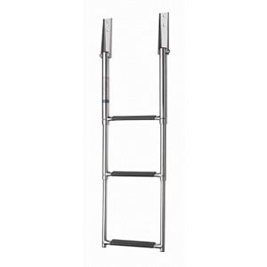 Трап телескопический из нержавеющей стали Vetus V-quipment 880x256мм 3 ступеньки (арт. SLT3A)