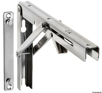 Складной съемный кронштейн для столешниц 305 х 165 мм пара (арт. 48.615.02)