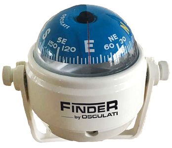 Компас Finder 2" (50) на кронштейне синий-белый (арт. 25.170.02)