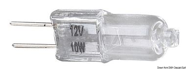 Лампочка галогеновая JC G4 12 В 10 Вт (10шт)