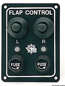 Панель управления парой гидравлических транцевых плит BENNET