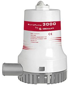 Погружная трюмная помпа Europump II 3000 12В 13А 192л/ч под шланг Ø32мм