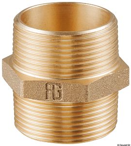 Бронзовый ниппель GUIDI 1 1/2" (арт. 17.565.07)