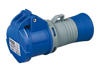 Mennekes AM-TOP 510 Розетка трехполюсная с защитной крышкой 16А 230B IP44 для подключения к береговой сети (арт. 14.336.01)