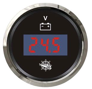Цифровой вольтметр 8/32 В, черный/глянцевый (арт. 27.321.40)