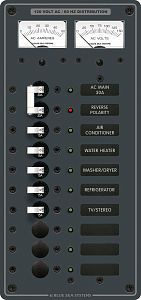Панель выключателей переменного тока основная группа + 8 позиций (арт. 8074)
