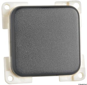 Выключатель одноклавишный двухпозиционный CBE MCD/G из тёмно-серого пластика 12 / 24 В