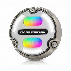 Cветильник подводный Hella Marine Apelo A2 12/24В RGB, белая линза (арт. 2LT 016 148-101)