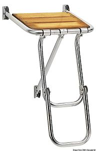 Мини-площадка складная с двумя ступенями 360х340 мм (арт. 48.420.09)