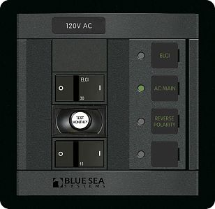 Панель дифавтомата, основная группа 30A двуполюсный + 1 позиция (арт. 1190)