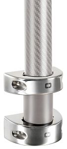 Настенный стакан для углепластиковой стойки Ø 38 мм