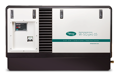 Дизельный генератор мобильный Whisper Power W-SQ Pro 15, 15кВА/12,5кВт (230-400В/50Гц) трехфазный (арт. 41207320)