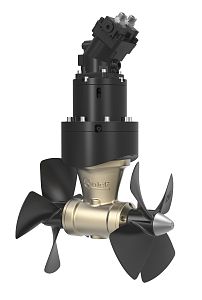 Подруливающее устройство Quick гидравлическое BTH 34,0 кВт, 386мм, 420кгс  (арт. FGBT386HY420B00)