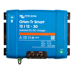Преобразователь напряжения Victron Energy Orion-Tr Smart 12/12-30(360W) Isolated DC-DC charger (арт. ORI121236120 / 14.277.05)