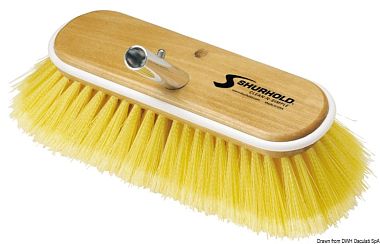 Щетка Shurhold мягкая из полиэфира 250 мм, желтая (арт. 36.980.00)