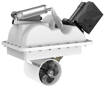 Подруливающее устройство выдвигающееся Quick BTR 12В, 3,3 кВт, 185мм, 65кгс (арт. FGBTR1806512T00)