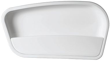 Боковой карман для предметов 690x370x85мм левый из белого пластика