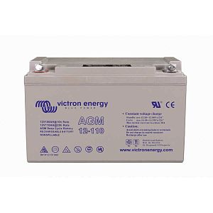 Гелевый аккумулятор Victron Energy 12V/110Ah AGM Deep Cycle Batt. (M8) (арт. BAT412101085)