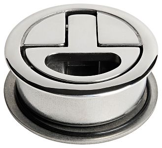 Точка крепления для спасательных плотов 21мм Ø70мм 1100кг из нержавеющей стали AISI316