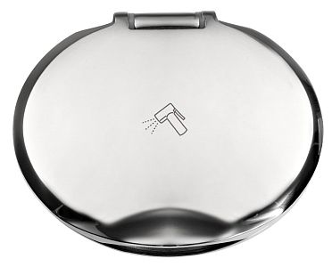 Палубный душ Elissa с лейкой Keji II Continuum Flow и шлангом из белого нейлона 2.5 м