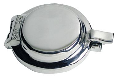 Вилка панельная 220B 30A влагозащищенная IPX7 из нержавеющей стали (арт. 14.329.00)