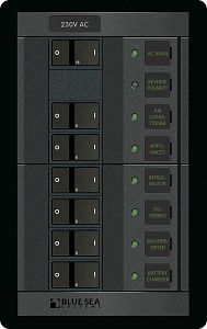 Панель 360 с 6-ю переключателями-предохранителями переменного тока (арт. 1203)