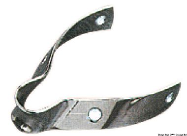 Обушок V-образный из нержавеющей стали с наклоном 45° 50/60 мм