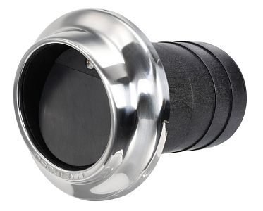 Выхлопной патрубок из технополимера и нержавеющей стали 60 мм (арт. 51.386.04)