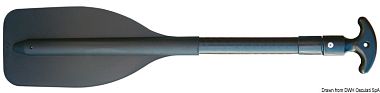 Весло телескопическое из анодированного алюминия 701180 мм (арт. 34.459.19)
