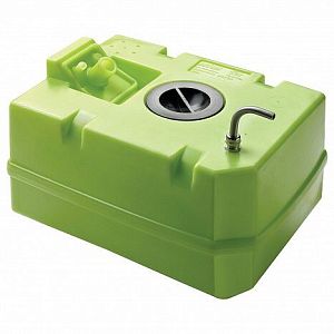 Жесткая пластиковая цистерна для питьевой воды Vetus 40 л с фитингами и крышкой лючка (арт. WTANK40C)