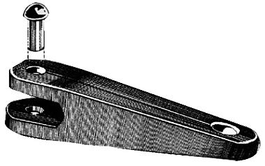 Запасной барашек для подвесных моторов Johnson/Evinrude (2 шт) (арт. 52.747.00)