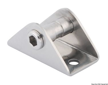 Основание с вилкой Deluxe для газовой пружины 41.8x26.2x21 мм пин 8 мм (арт. 38.013.27)