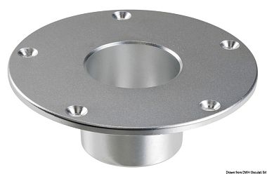 Запасная опора из полированного анодированного алюминия для ножек стола 160 мм