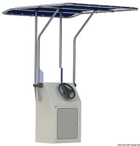 Складной козырёк T-Top с каркасом из алюминия 135 х 105 х 200 см
