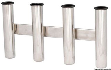 Держатель удилищ для настенной установки из нержавеющей стали AISI 316 для 4 удилищ (арт. 41.167.81)