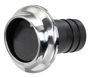 Выхлопной патрубок из технополимера и нержавеющей стали 45 мм (арт. 51.386.02)